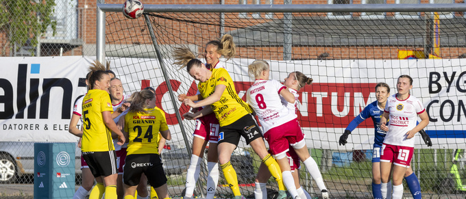 Gamla Upsala SK Dam gästar Eskilstuna United – se matchen direkt här
