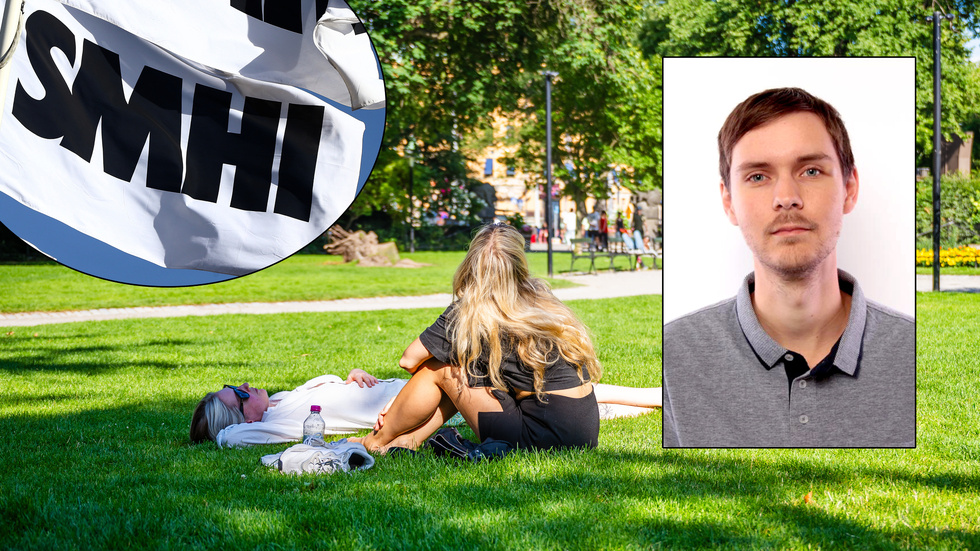 Viktor Bergman, meteorolog vid SMHI.