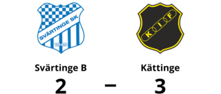 Kättinge segrare borta mot Svärtinge B