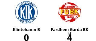 Fardhem Garda BK B segrare borta mot Klintehamn B