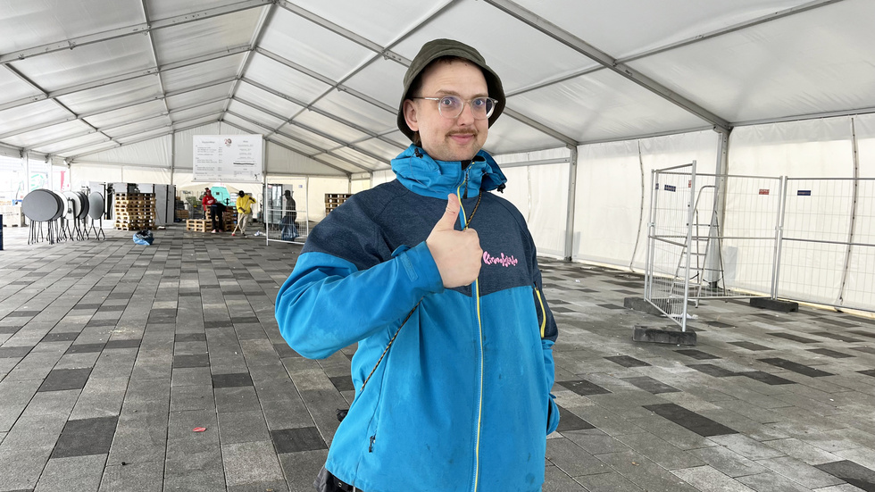 Alex Olofsson, festivalgeneral för Kirunafestivalen tror att Kirunaborna är nöjda. Det glädjer honom. Men frågan om nya centrum är lämpligt för festival är brännhet för föreningen Tusen toner. 