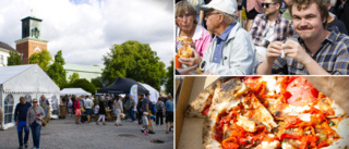 Folkfest på Stora torget när matfestivalen drog in i Nyköping