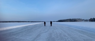 Läsarbilden. Fint på isbanan i februari