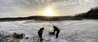 Nu kan man åka skridskor på den pånyttfödda sjön