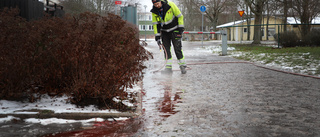 Han städar mordplatsen: "Inte vad jag räknat med när jag vaknade i morse"