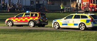 Brand bröt ut på förskola