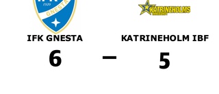 Katrineholm IBF föll borta mot IFK Gnesta