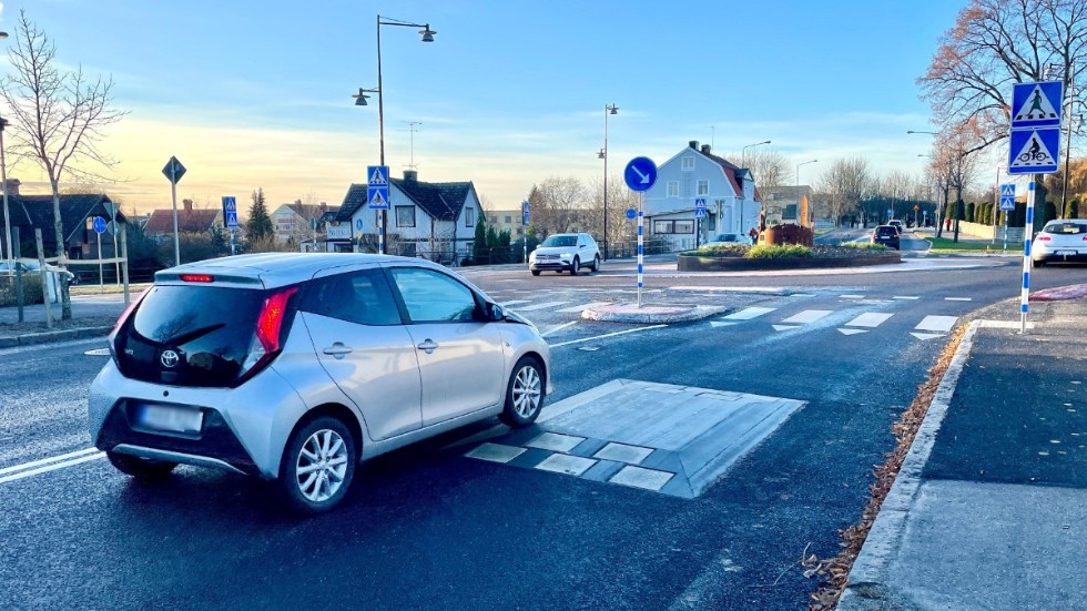 Katrineholm är cykelvänligt men bilfientligt, anser insändarskribenten. 