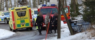 Bilen som voltade ner i diket var anmäld stulen