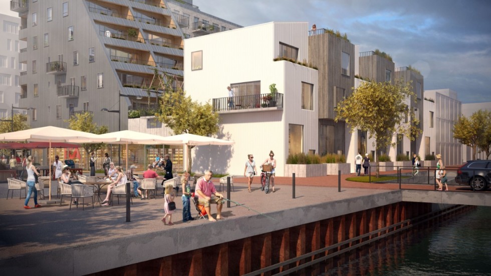 10 000 personer beräknas flytta in i nya bostäder i Inre hamnen.