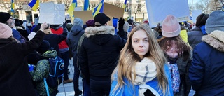 Demonstration i Stockholm samlade hundratals