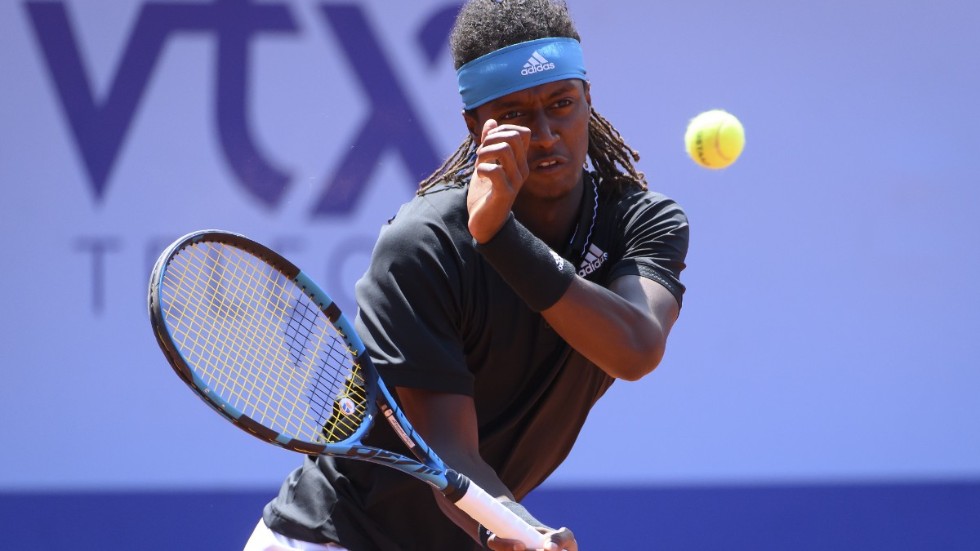 Mikael Ymer imponerade stort mot Casper Ruud. Arkivbild.