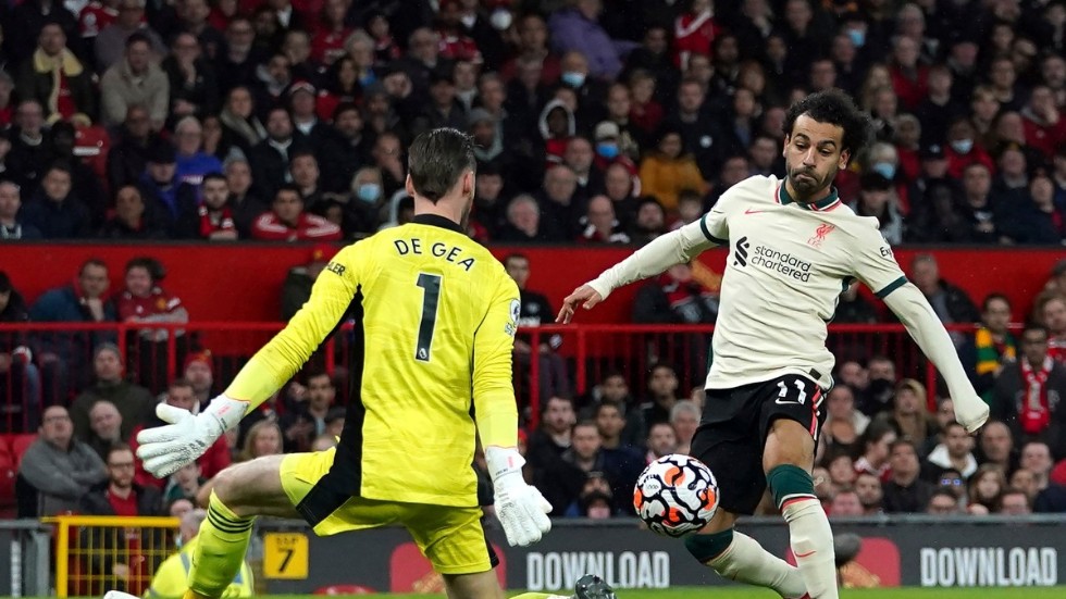 Mohamed Salah gjorde hattrick för Liverpool.