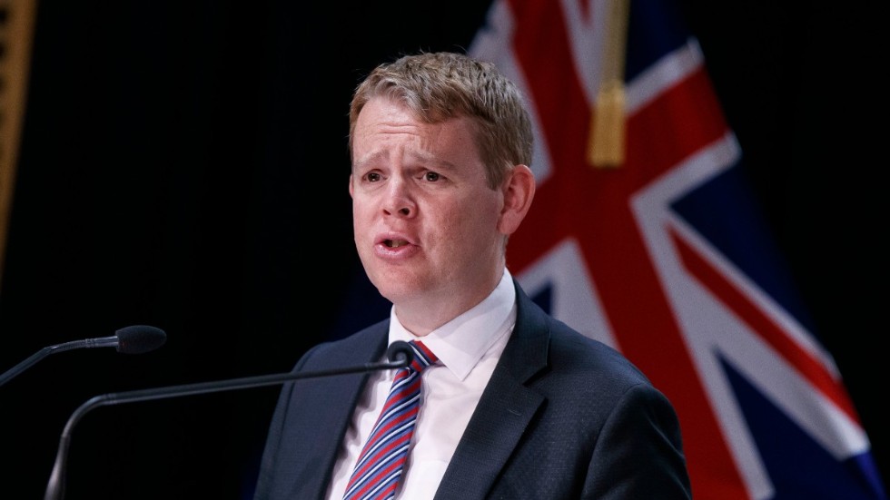 Chris Hipkins, ministern som ansvarar för Nya Zeelands hantering av pandemin. Arkivbild.