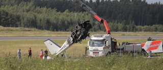 Olycksplanet flyttat - identifieringen klar