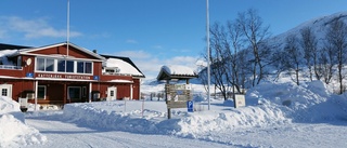 Katterjåkks kalldusch under vintern