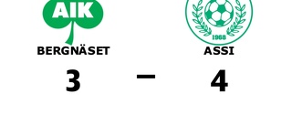 Stark seger för Assi i toppmatchen mot Bergnäset