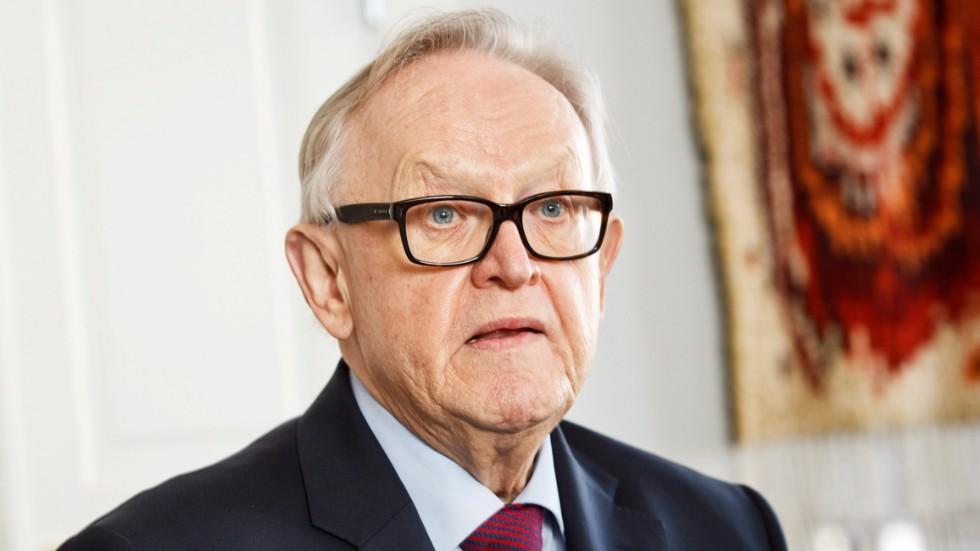 Martti Ahtisaari blev 86 år gammal. Arkivbild.