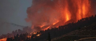 Massevakuering efter vulkanutbrott på La Palma