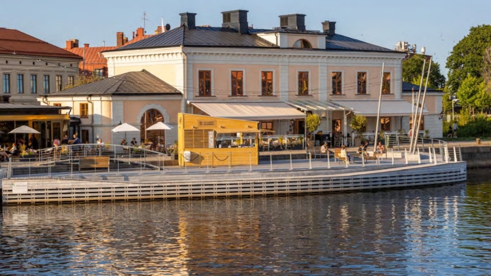 Tullhuset efter den stora renoveringen. I juni i år öppnade restaurangen för allmänheten.