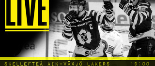 LIVE: Så var matchen mellan Skellefteå AIK och Växjö minut-för-minut