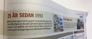 Besviken över att Norran tagit bort dessa små nostalgitrippar