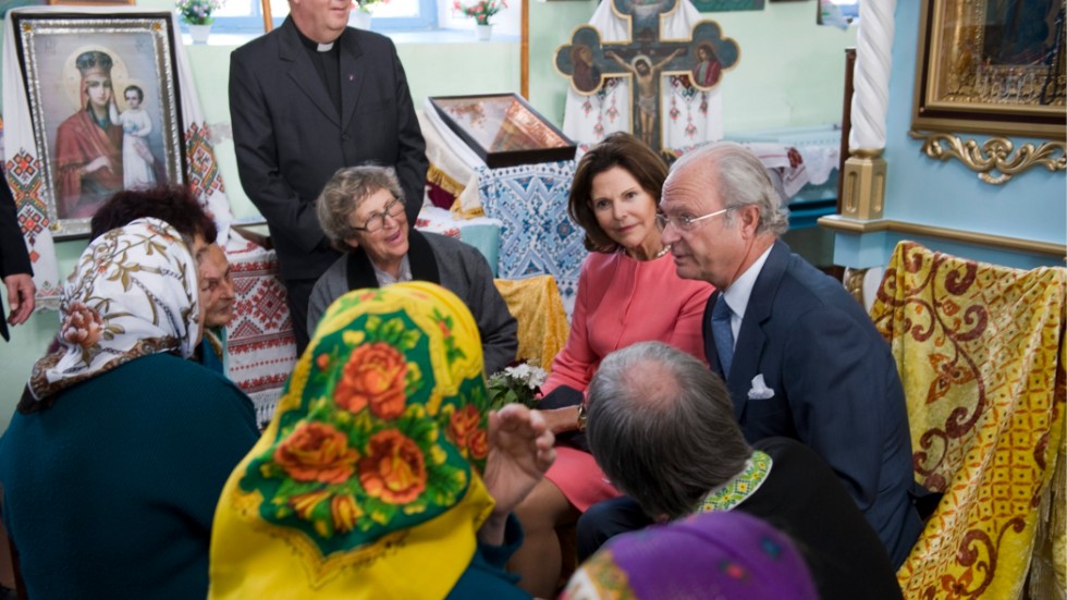 Svenskbyborna fick kungligt besök 2008, då kungaparet bland annat besökte svenska kyrkan i byn. 