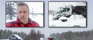 Barnfamiljen i dödskrocken hade änglavakt • Bilen kraschade in på gården •  "Jag hörde en smäll"