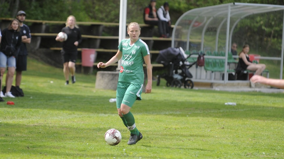 Katja Andersson fanns med i sista seriematchen.