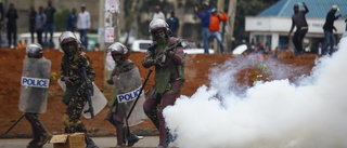 En död i protester i Kenya