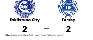 Eskilstuna City kryssade mot Torsby