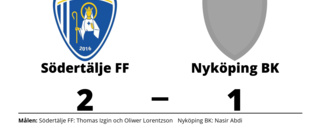 Södertälje FF vann på hemmaplan mot Nyköping BK