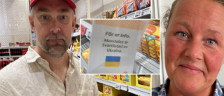 Butikens skylt vid chokladhyllan: ”Självklar för att upplysa”