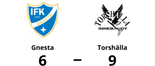 Gnesta föll hemma med 6-9 mot Torshälla