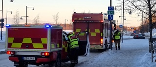 Buss i olycka vid Kulturens hus