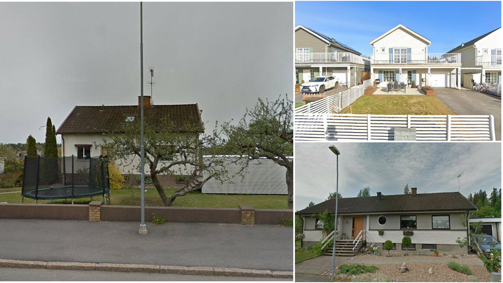 Hjulsbrovägen 91, Blåeldsbågen 75 och Askhagsvägen 19