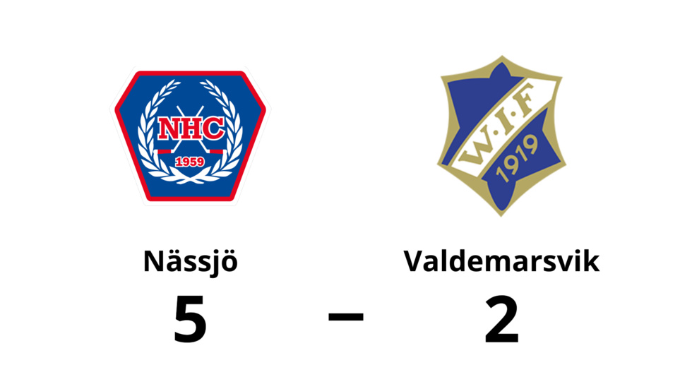 Nässjö vann mot Valdemarsviks IF
