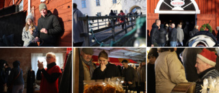 Blåsigt ute – packat med folk inne • Se allt från julmarknaden