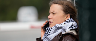 Greta Thunberg omhändertagen vid protest i Bryssel