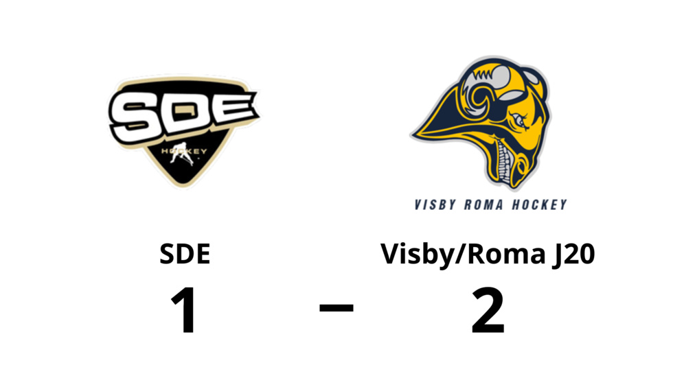 SDE HF förlorade mot Visby/Roma J20