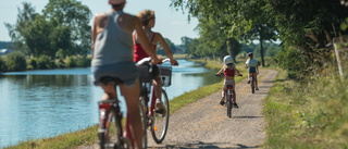 Göta Kanals cykelled kan vara Europas bästa