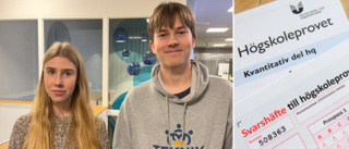 Ellen, 18 och Oskar, 19, skrev bäst på högskoleprovet i Luleå