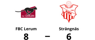 Förlust för Strängnäs mot FBC Lerum med 6-8