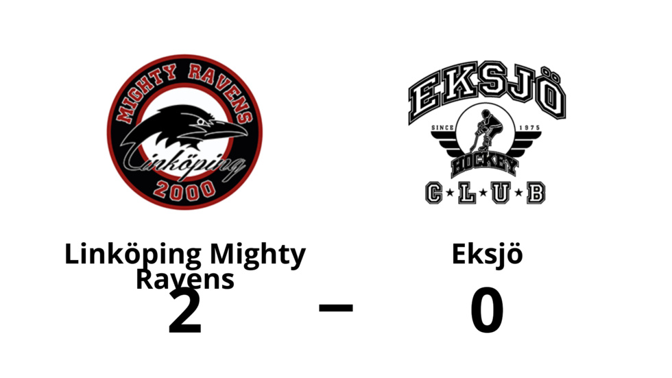 Linköping Mighty Ravens vann mot Eksjö HC