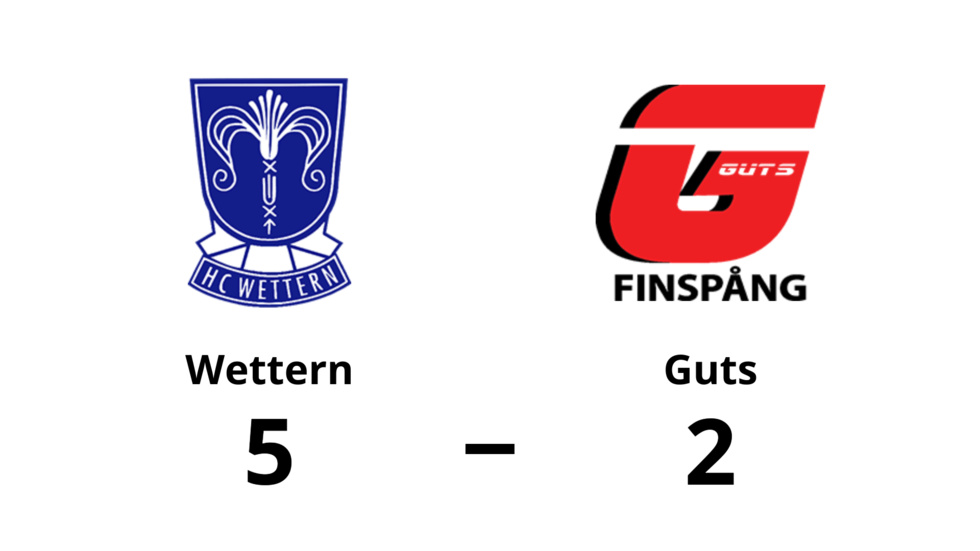 HC Wettern vann mot IK Guts Finspång