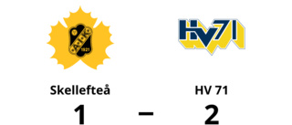 Efterlängtad seger för HV 71 – steg åt rätt håll mot Skellefteå