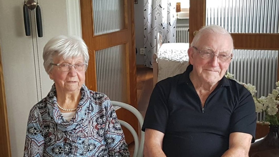 Lennart och Thea Öhman firar 70-årig bröllopsdag.