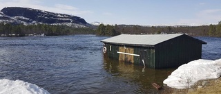 Vattnet i Gautosjö stiger i rask takt