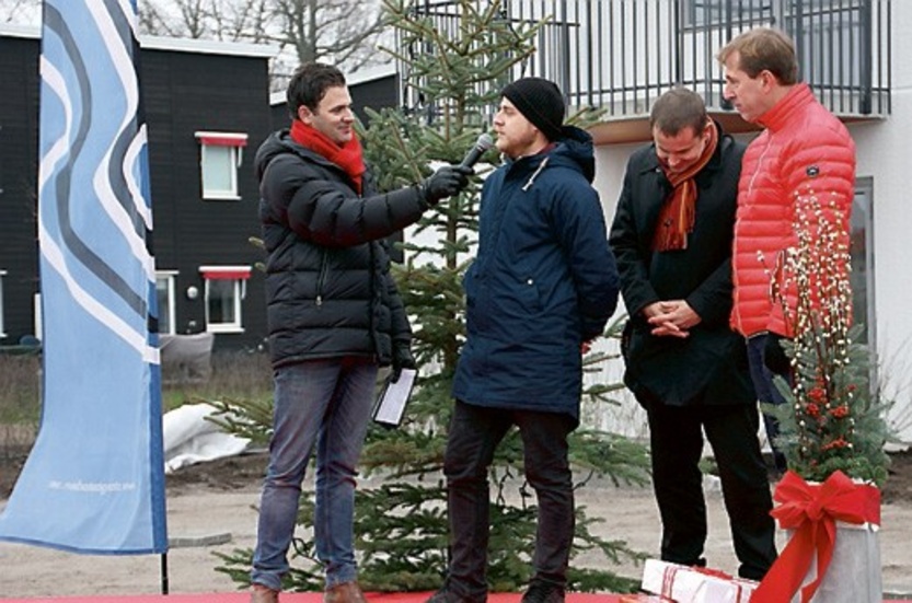 Under torsdagen invigdes 64 nyproducerade lägenheter på Utsädesgatan i Östra Lambohov.