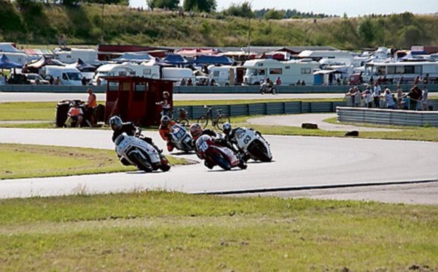 De spektakulära roadracingtävlingarna drog mest publik.